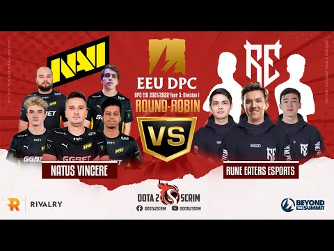 Natus Vincere vs Rune Eaters Esports - DPC EEU 2021/22 Tour 3: Division I - Round-Robin - BO3