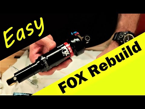 How to Rebuild Fox Shox MTB Shock. Trail Breaker