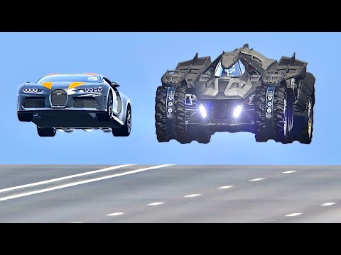 Bugatti Chiron Super Sport 300+ vs Batmobile - Drag Race 20KM