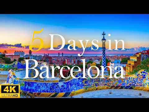 How to Spend 5 Days in BARCELONA Spain | Travel Itinerary