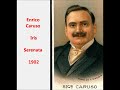 Enrico Caruso "Apri la tua finestra" Serenata opera Iris = Pietro Mascagni (1902) rare red label G&T