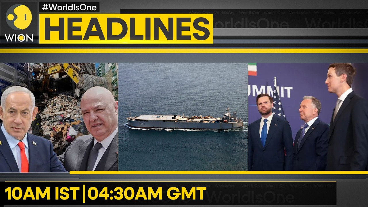 Israel-Lebanon to Hold Talks in U.S.| 'We Walked Out of Talks Over Trump's Threats' | WION Headlines