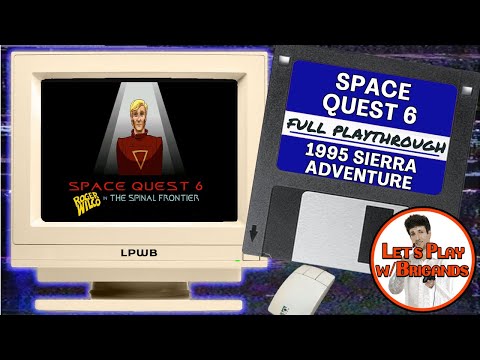 Space Quest 6: Roger Wilco in the Spinal Frontier (Full Playthrough)
