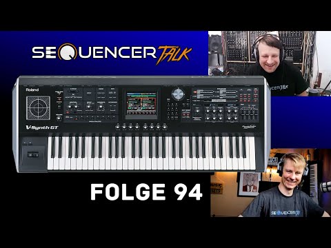 Roland V-Synth GT + Black Ise-Nin = Jupiter 8, FM-Synth F.'em, Anfänge (Kraftwerk) SequencerTalk 94