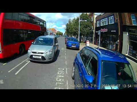 Techalogic DC-2 Pro Dual Lens Camera - Rear View Footage