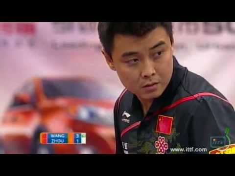 2102 GAC WORD TOUR POLISH OPEN. FINAL.MAN. WANG Hao vs ZHOU Yu