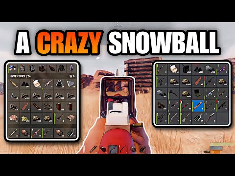 A Crazy 2 Hour Snowball - Rust Console Edition
