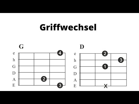 Wechsel G Dur und D Dur