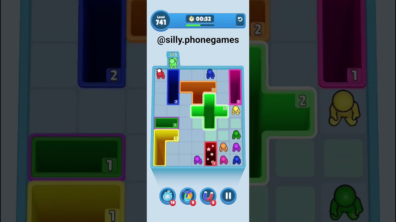 Drop Away Level 741 Walkthrough Solution