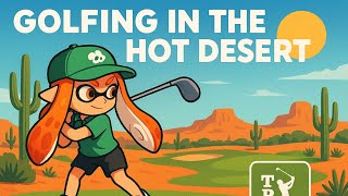 Golfing in the desert at Scottsdale