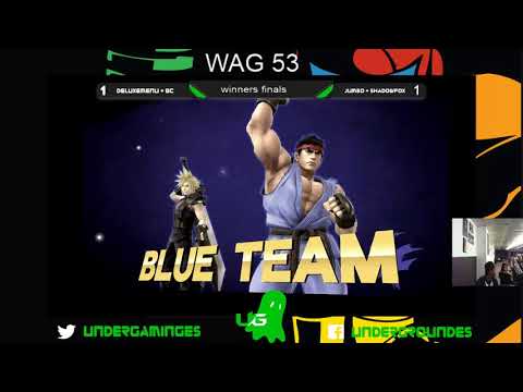 WAG 53 - Deluxemenu + BC (Bowser,Cloud) vs. Jumbo + Shadowfox (Ryu,Cloud)