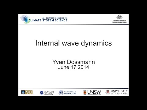Internal wave dynamics (Yvan Dossmann)