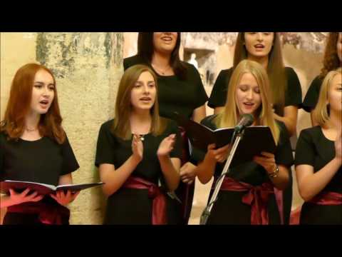 Zbor mladih Vedrina  Hail Holy Queen