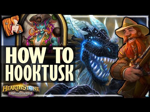 THE ONLY WAY TO PLAY HOOKTUSK?! - Hearthstone Battlegrounds