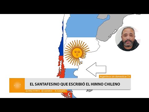 El Santafesino que escribió el Himno Chileno