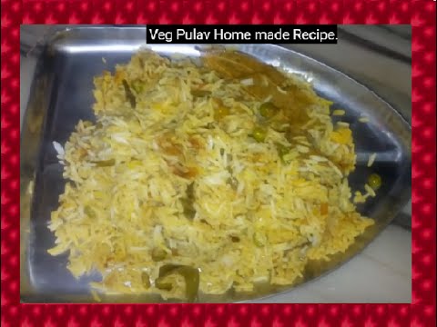 Konkani Veg Pulav Home made Recipe - Rice Recipe - Marathi Recipes | Shubhangi Keer | Video