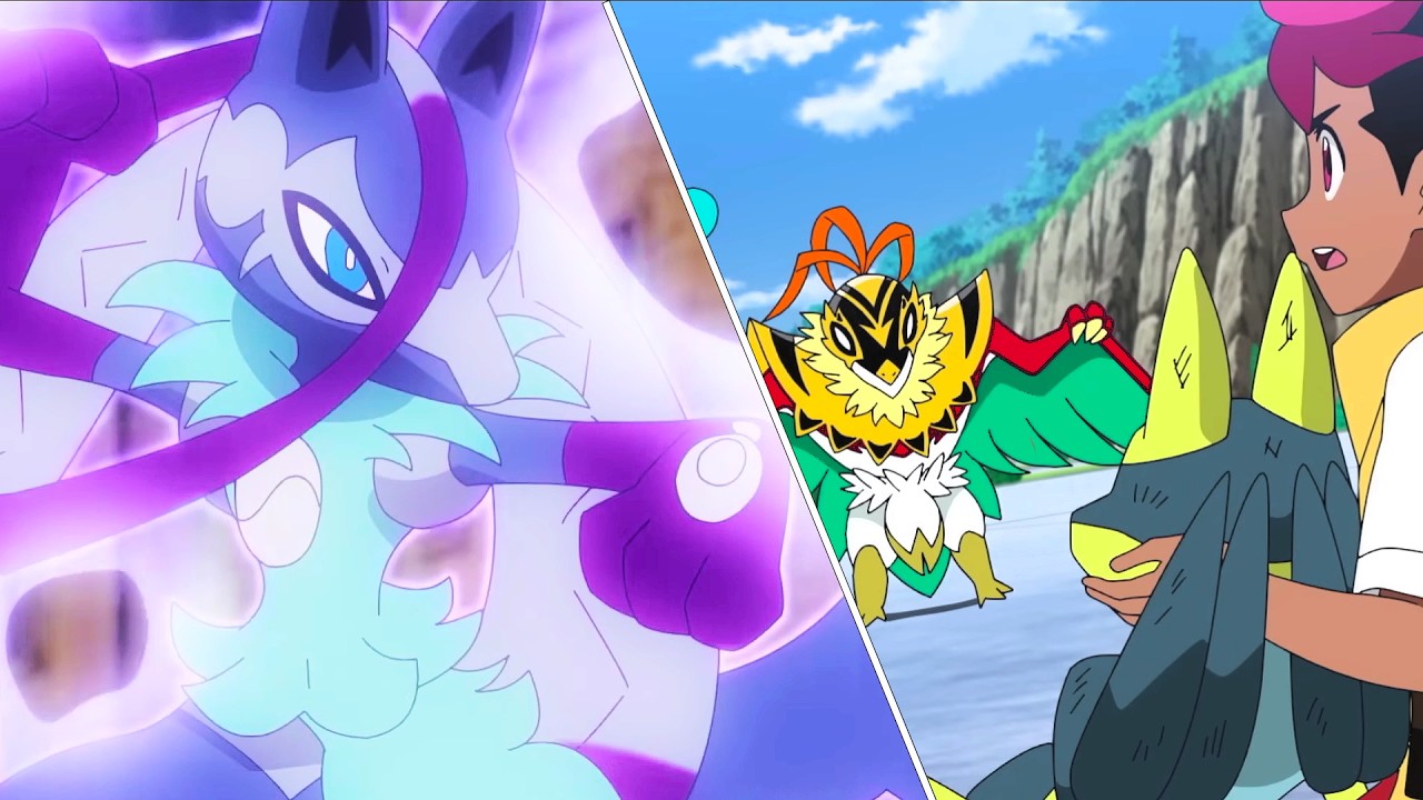 MEGA lucario Z Vs Mega Hawlucha - Pokémon Horizons Episode 131【AMV】- Pokemon AMV