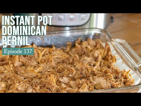 Instant Pot Dominican Pernil (Pulled Pork)
