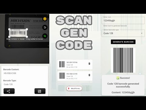 Scan Gen Code