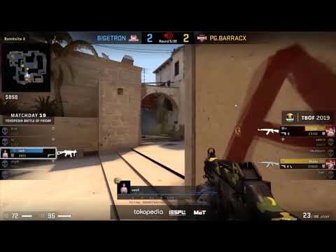 HIGHLIGHTS! CS:GO PG.BARRACX VS BIGETRON - TBOF IESPL