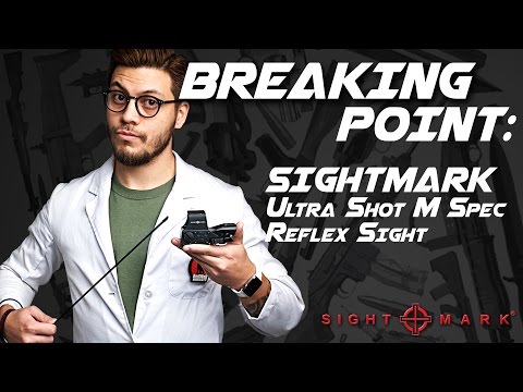 Breaking Point: Destroying a Sightmark Ultra M Spec Reflex Sight  - RedWolf Airsoft RWTV
