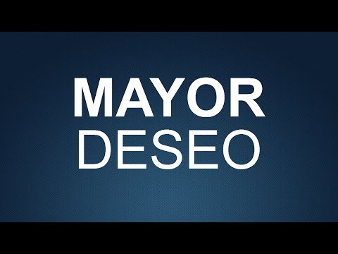 Mi Mayor Deseo -Meu Maior Desejo- IURD Letra/Musica