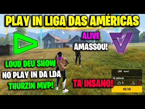LOUD AND ALIVE CRUSHED IT IN THE PLAY IN LEAGUE OF THE AMERICAS! THURZIN MVP! L1GA NF4 - CLIPS FF