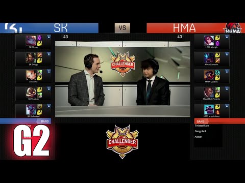 Huma vs SK Gaming Game 2 | Week 3 S6 EUCS Spring 2016 | HMA vs SK G2 W3