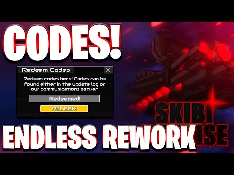 *ENDLESS REWORK* NEW ALL ENDLESS REWORK UPDATE CODES FOR SKIBI DEFENSE! ROBLOX SKIBI DEFENSE CODES