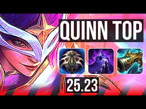 QUINN vs ORNN (TOP) | 7 solo kills, Legendary, 20/3/9 | EUW Diamond | 25.23