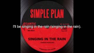Simple Plan - Singing In The Rain (Version Française)
