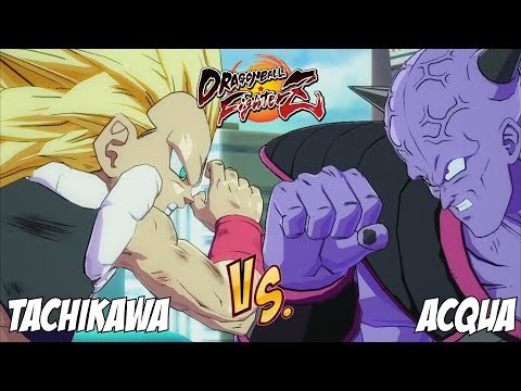 Tachikawa(Gotenks/kid Buu/SSJ Vegeta) Fights Acqua(Ginyu/Cell/Tien)[DBFZ]