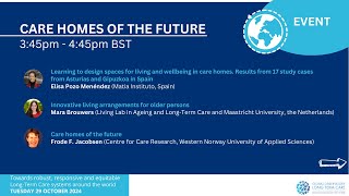 Care homes of the future webinar | International Day of Care and Support 2024
