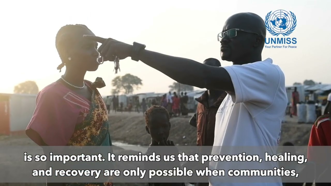 DSRSG Graham Maitland's message on International Day for Elimination of Violence Against Women