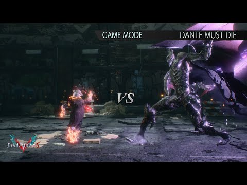 DMC5-Dante vs Cavaliere Angelo-"You're set free"