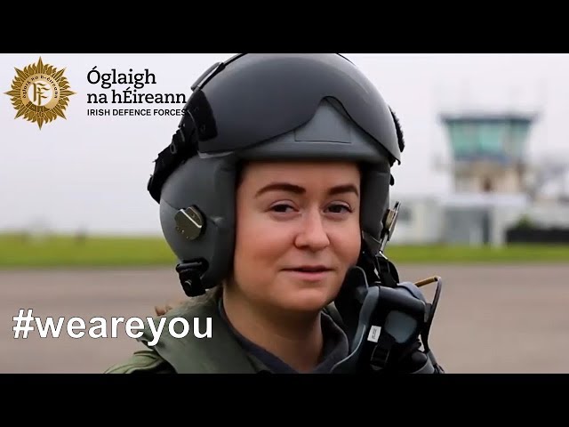 Who are the men and women of the Irish Air Corps?