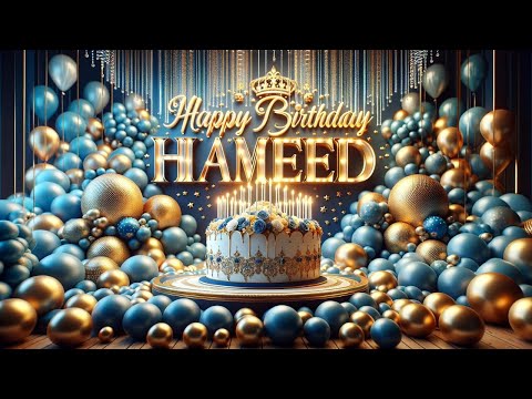 HAMEED Happy Birthday To You||Happy Birthday Song HAMEED🎂👨