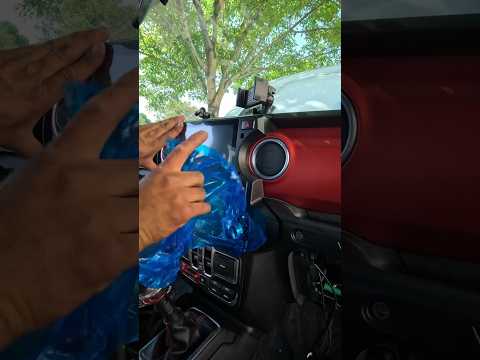 Jeep 12 inch Screen Upgrade!#jeep #jeeplife #jeeplife #viral #viralreels #shorts