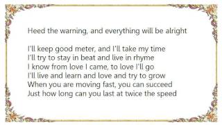 Chaka Khan - Heed the Warning Lyrics