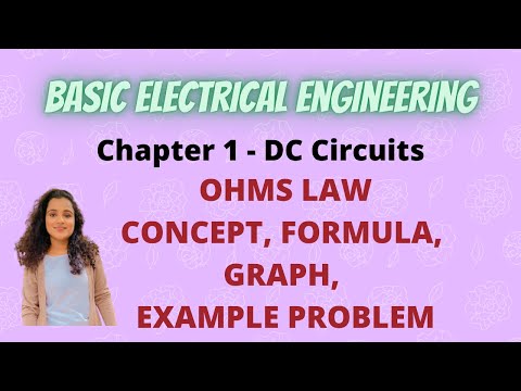 3. Ohms Law - Concept, Formula, Graph, Example Problem |BEE|