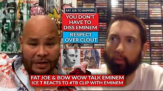 Fat Joe’s Advice To Rappers Trying To Diss Eminem, Ice T Reacts To Clip w/ Eminem From 1999