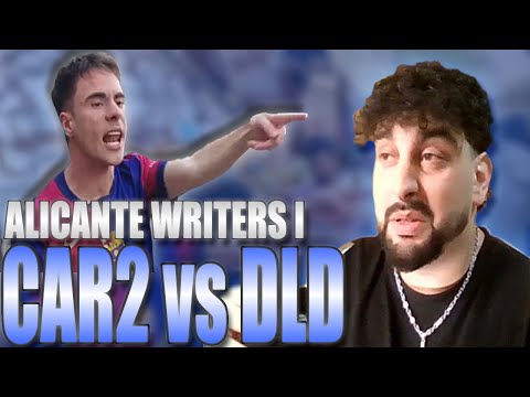 BATALLA ESTELAR ALICANTE WRITERS I CAR2 VS DLD REACCION | VUELVEN LAS ESCRITAS A ALC