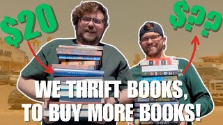 We Thrift Books, Then Flip Books, To Buy More Books 📚