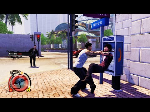 Sleeping Dogs PC Funny & Brutal Moments with NPC - Free Roam Gameplay HD 60 FPS