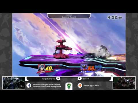 GUMS X Singles (Loser's Top 8) - Raffi-X (ROB) vs HoG Kogarasuma (Lucina/Marth)