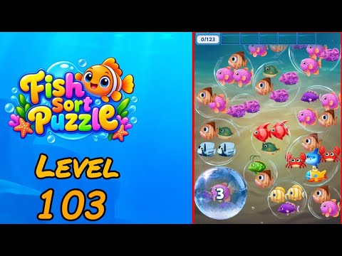 Fish Sort Puzzle Level 103 Walkthrough thumbnail