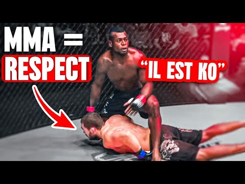 Si tu penses que le MMA est un sport de BARBARE, regarde cette vidéo !