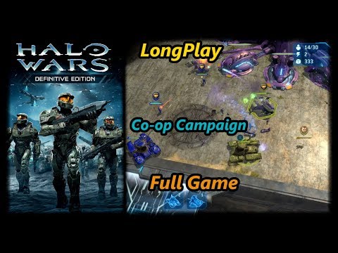 Halo Wars - Longplay Full Game (Co-op Campaign) Walkthrough (No Commentary)