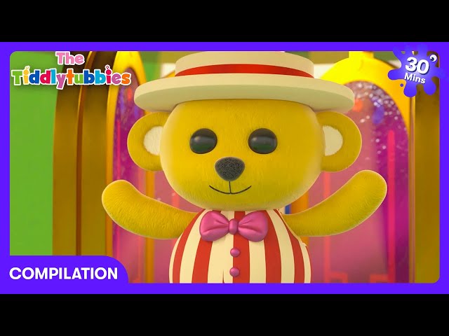 Vídeo relacionado con GIMSS Peluche Teletubbies Super Suave Po, Tinky-Winky, Laa-Laa, Dipsy 37cm Licencia Oficial