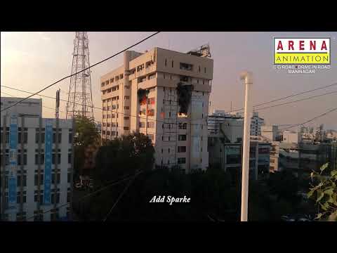 Fire in Building | VFX | CGI | breakdown by - Sutirth Gandhi